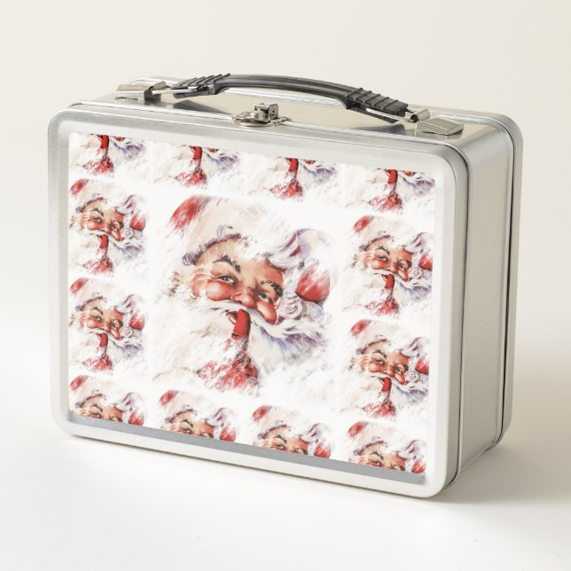 Santa 024 metal lunch box (Front)