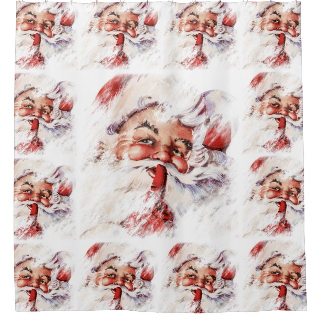 Santa 024 shower curtain (Front)