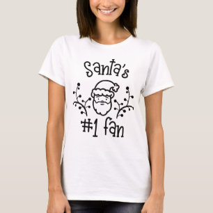 Santa #1 fan T-Shirt