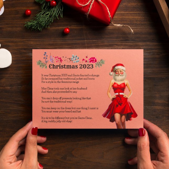  Santa 2023 Christmas  Holiday Card (Creator Uploaded)