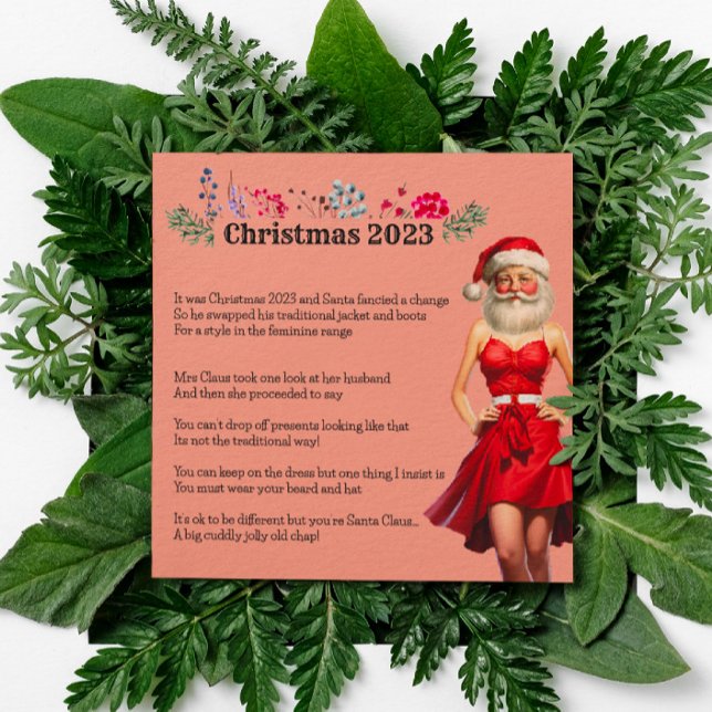  Santa 2023 Christmas  Holiday Card (Creator Uploaded)