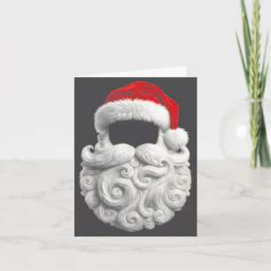 Santa 67 6 7 Six Seven Beard Cool Realistic  Card
