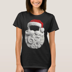Santa 67 6 7 Six Seven Beard Cool Realistic  T-Shirt