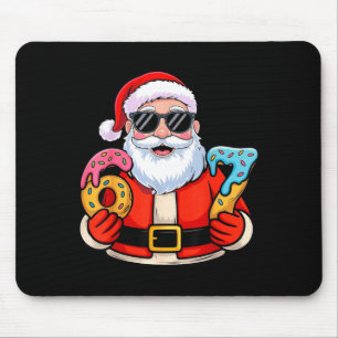 Santa 67 Ice Cream Drip Christmas  Mouse Mat