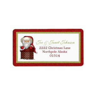 Santa Address Label