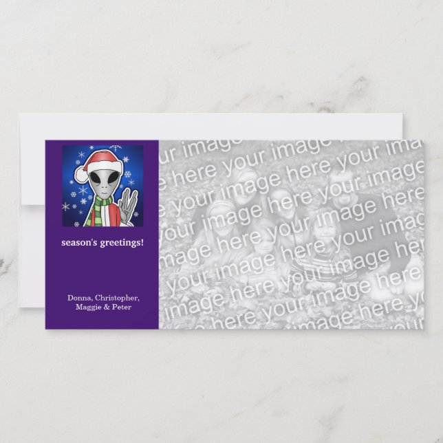 Santa Alien Christmas Holiday (Front)