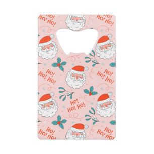 Santa all over print Joyful Greetings collection