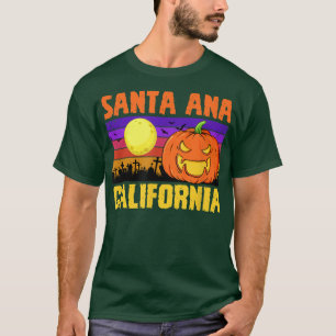 Santa Ana California Happy Halloween Party Local C T-Shirt