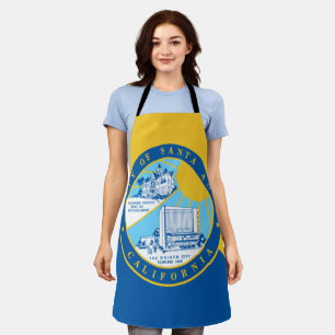 Santa Ana City flag Apron