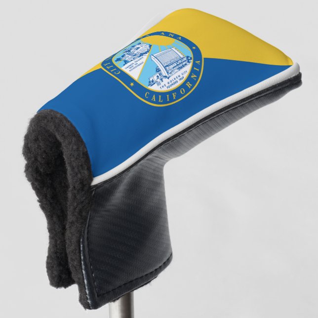 Santa Ana city flag Golf Head Cover (3/4 Front)