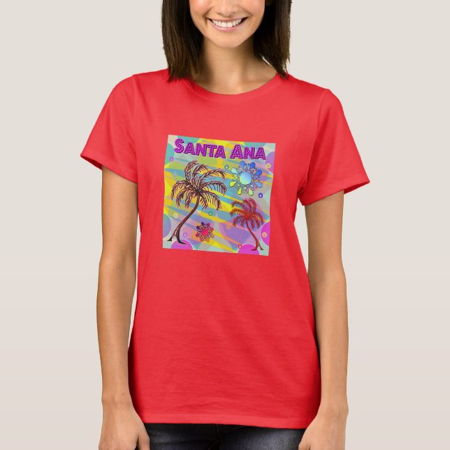 Santa Ana Happy and Hope T-Shirt (Front)