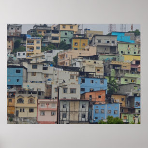 Santa Ana Hill - Guayaquil Ecuador Poster