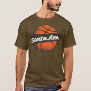 Santa Ana Hometown Basketball Player Sports  T-Shirt