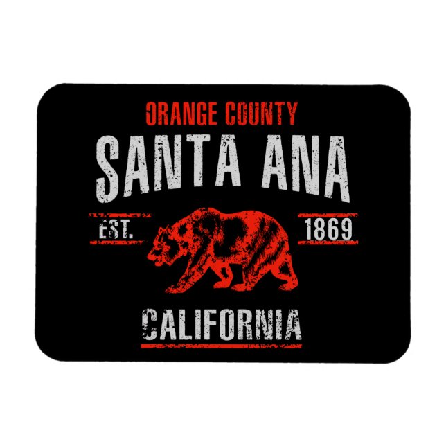 Santa Ana Magnet (Horizontal)