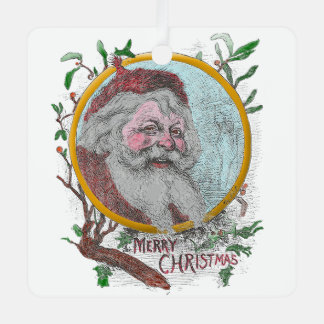 Santa and a wish ornament