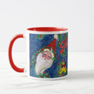 SANTA AND CHRISTMAS NIGHT MUG