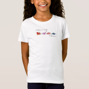 "Santa and Dinosaurs Magic" T-Shirt