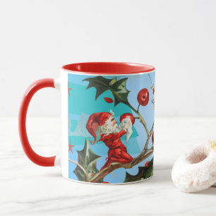 Santa and Elves Getting Ready! Mug