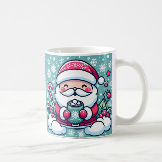Santa And His Cocoa Coffee Mug
