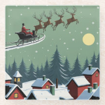 Santa and His Sleigh