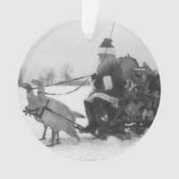 Santa and His Turkey Reindeer
