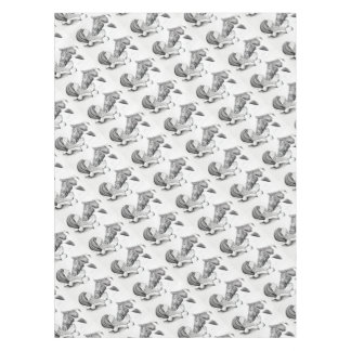 Santa-and-Horse-1 Tablecloth