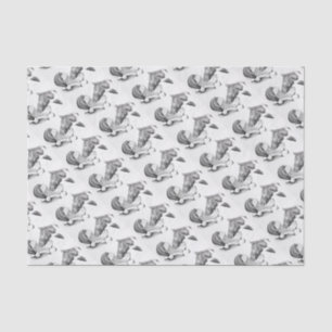 Santa-and-Horse-1 Tissue Paper