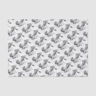 Santa-and-Horse-1 Tissue Paper