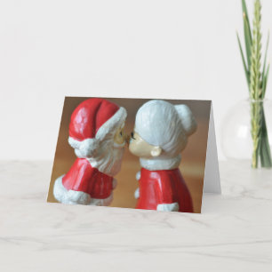 Santa and Mrs Claus Holiday Card