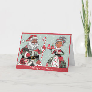 Santa and Mrs. Claus Holiday Card