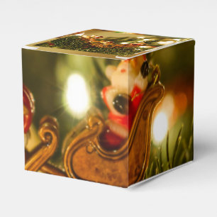 Santa And Reindeer Favour Box