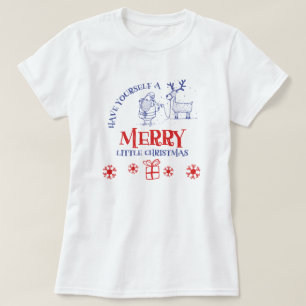 Santa and Reindeer T-Shirt