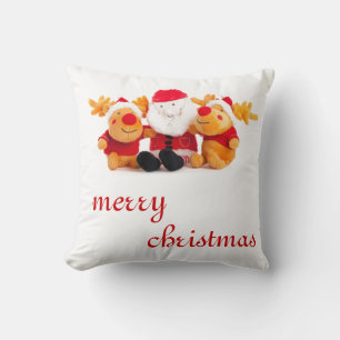 Santa and Reindeers Cushion