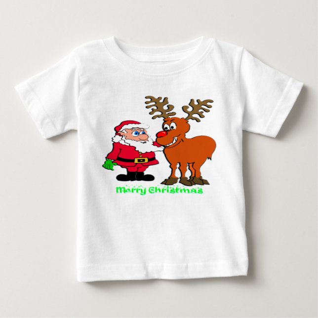 Santa and T-Shirts & Gifts (Front)
