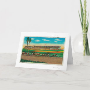 Santa Anita Park Horse RacesArcadia, CA Holiday Card