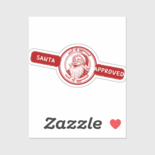 Santa Approved, Christmas stamp, Christmas joy,