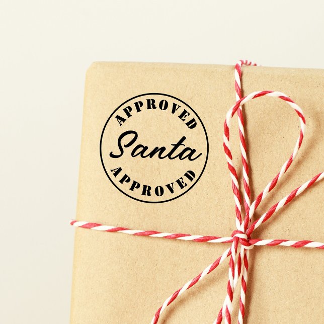 Santa Approved Gift Rubber Stamp (Creator Uploaded)