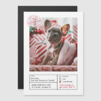 Santa Approved Naughty or Nice Form Photo