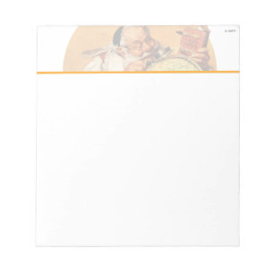 Santa at the Globe Notepad