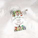 Santa Baby Animals Christmas Baby Shower  Gift Tags<br><div class="desc">Introducing our enchanting Winter Christmas Theme Baby Shower thank you tag! This delightful assortment features a charming array of watercolor illustrations,  showcasing adorable animals donning Santa costumes to bring a whimsical touch to your celebration. For any assistance kindly message via zazzle.</div>