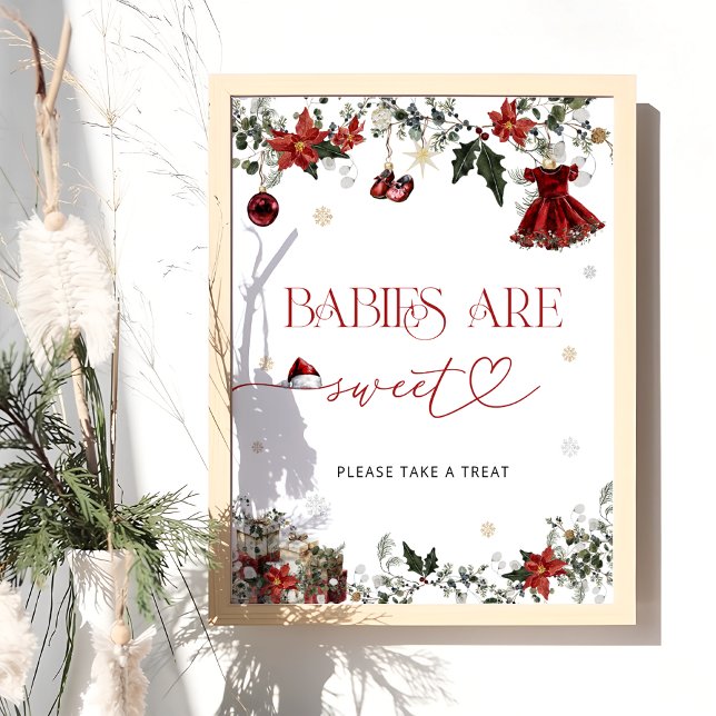 Santa Baby Babies are Sweet Poster (Creator Uploaded)