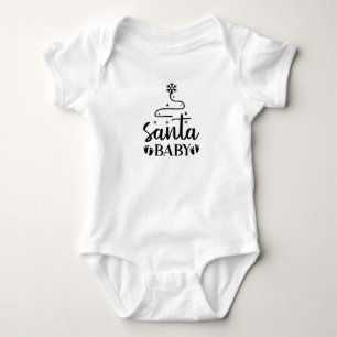 Santa Baby Baby Bodysuit