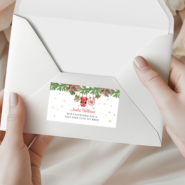 Santa Baby Christmas Address Design (Creator Uploaded)