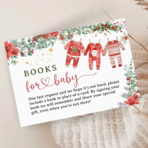 Santa Baby Christmas Baby Shower Books for Baby