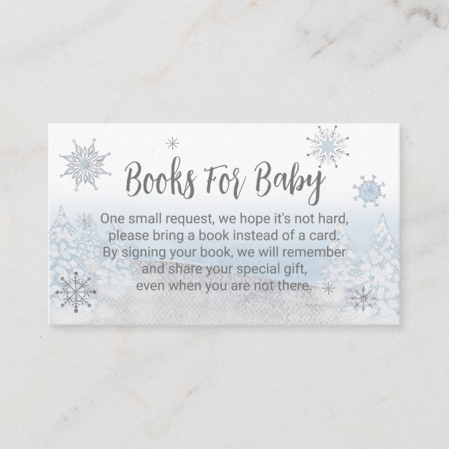 Santa Baby Christmas Baby Shower Enclosure Card (Front)