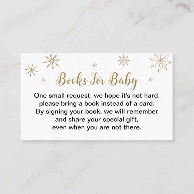 Santa Baby Christmas Baby Shower Enclosure Card (Front)