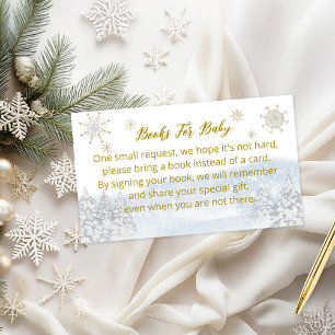 Santa Baby Christmas Books for Baby Enclosure Card