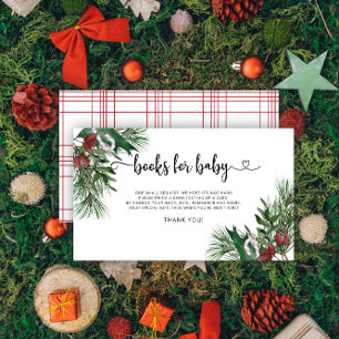 Santa baby Christmas books for baby  Enclosure Card