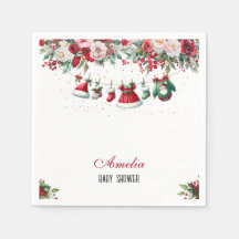 Santa Baby Clothes Christmas Winter Baby Shower