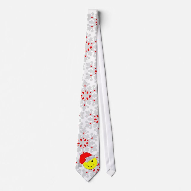 'santa baby FACE CHRISTMAS TIE (Front)